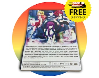 DVD Anime Shuumatsu No Harem World's End Harem (episode 1-11 End