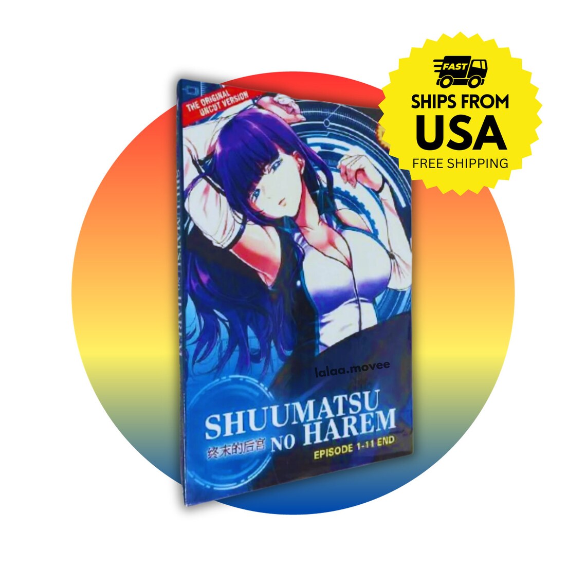 Anime DVD World's End Harem/ Shuumatsu No Harem (episode 111