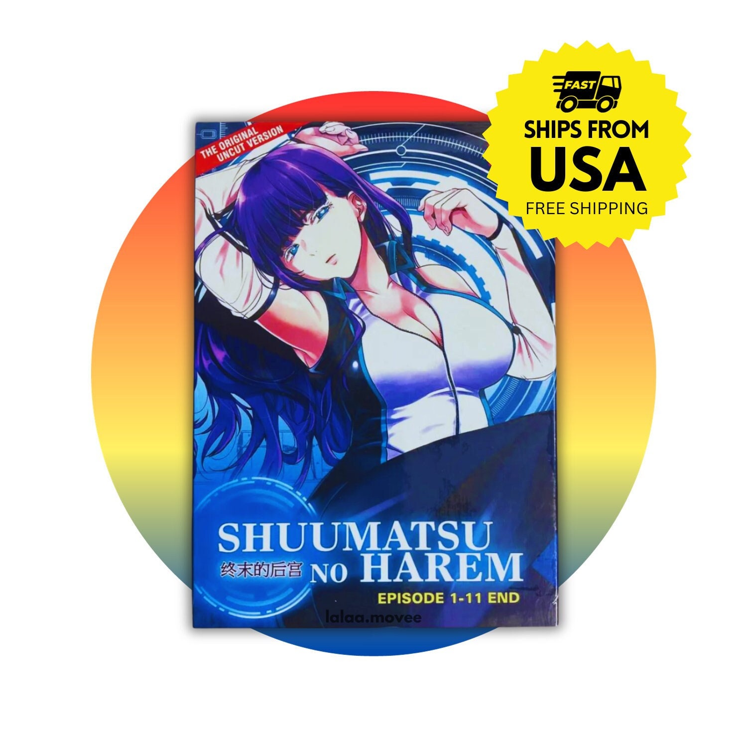 Anime DVD World's End Harem/ Shuumatsu No Harem (episode 111