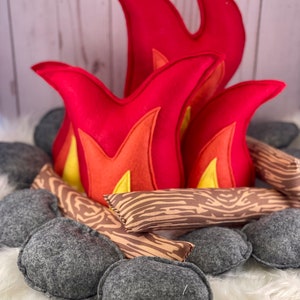Felt Campfire DIY Kit - for The Camping Buddy