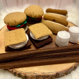 Marshmallows, Hot Dogs, Hamburgers, & S'mores Sets Large Complete Set