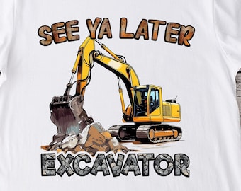 Bagger PNG Sublimationsdesign, lustiges bis späteres Thema, qualitativ hochwertige druckbare Kunst, sofortiger Download