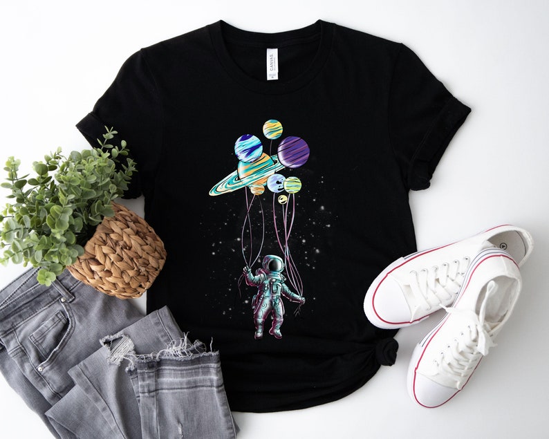 Astronaute PNG sublimation Design Space Galaxy Clipart pour chemise Mug impression sur verre téléchargements instantanés image 3