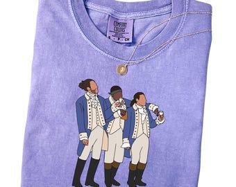 Hamilton Comfort Colors® Shirt, American History Tribute Revolutionary Spirit Shirt