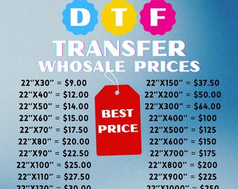 Wholesale DTF Gang Sheet