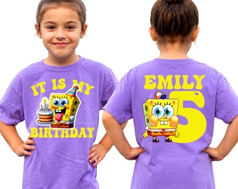 Personalized Birthday Name And Age Shirt, Custom Underwater Adventure Tee, Ocean Friends Birthday Shirt, Sea Creature Inspired Kids Tee