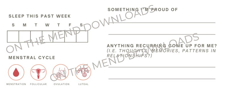 Worksheet to Prepare for Therapy Sessions - Etsy