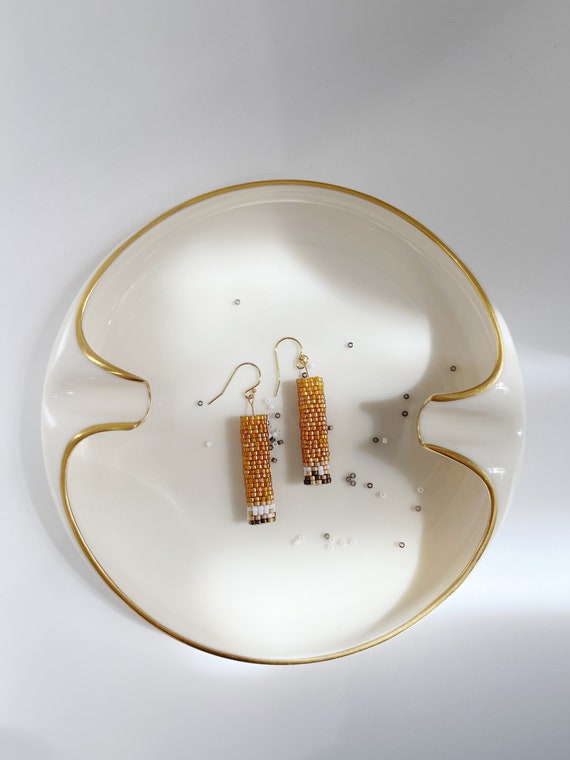 Beaded Cigarette Butt Earrings | Artwork, Charm, Unique, Quirky, Sculpture,  Beadwork