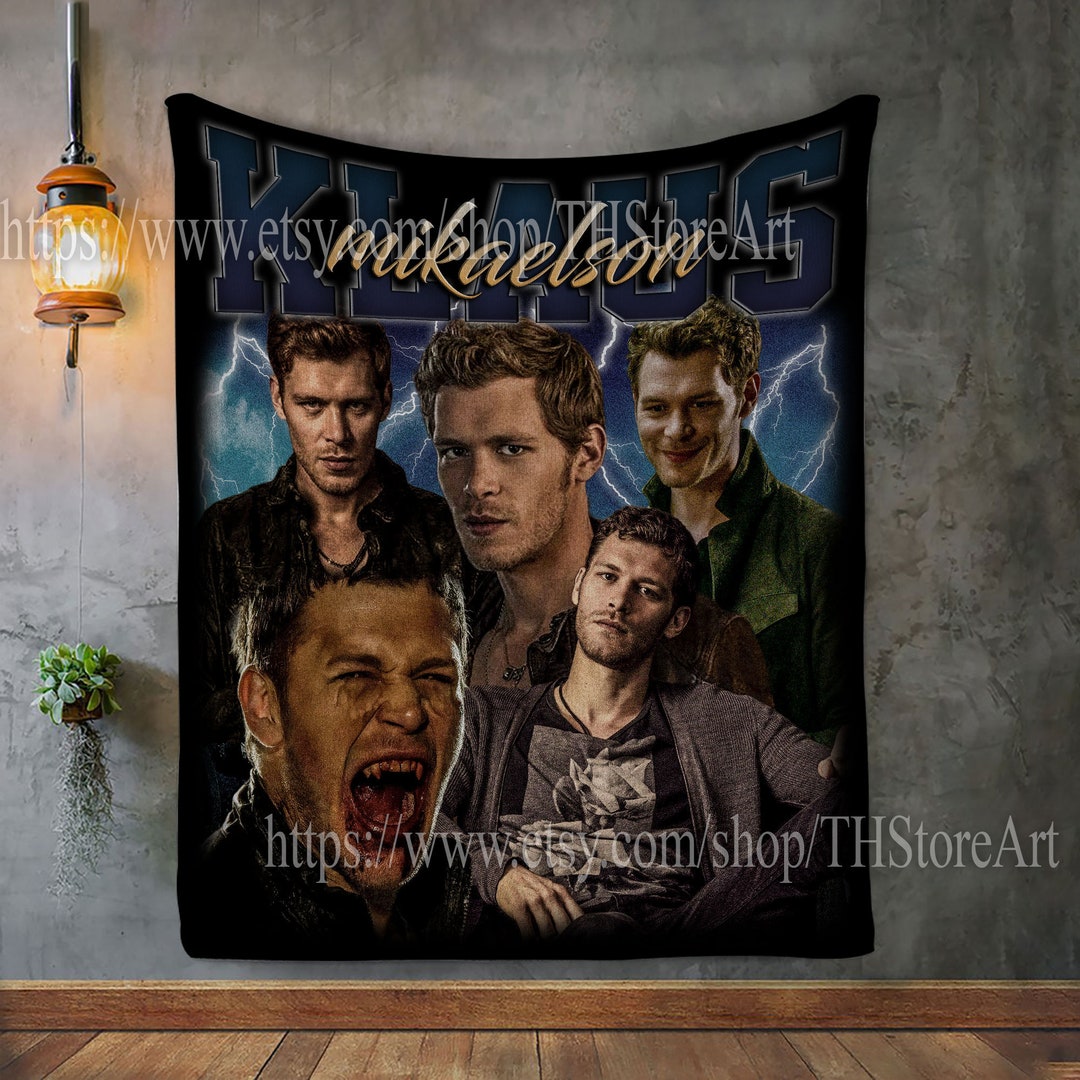 Klaus Mikaelson Blanket Klaus Mikaelson Photo Blanket Joseph Etsy
