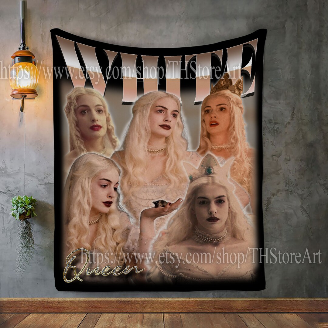 White Queen Blanket White Queen Photo Blanket White Queen Etsy