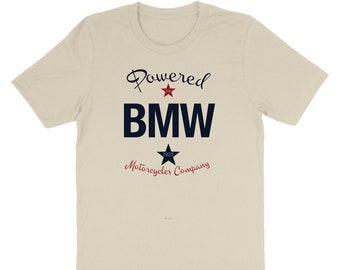 Unisex T-shirt Men Women • 100% organic cotton • Powered by BMW Motorrad 1923 • Motorcycles Company