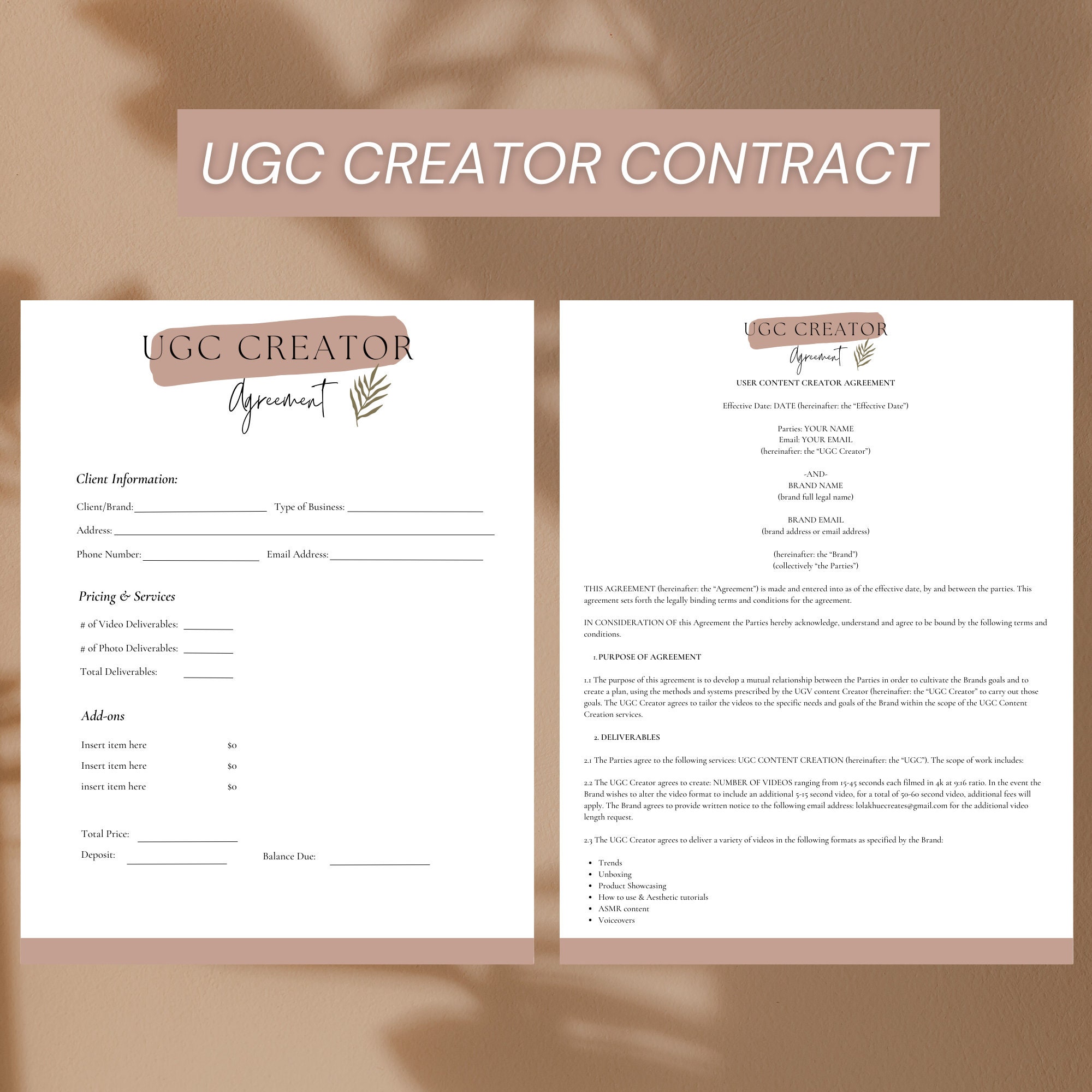 ugc-creator-contract-template-content-creator-contract-influencer