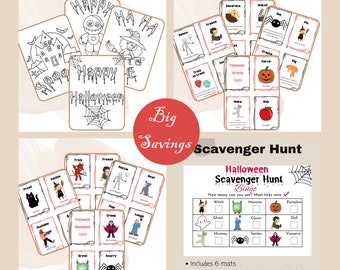 Kids halloween activity bundle