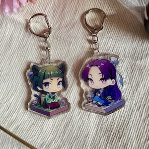 The Apothecary Diaries Maomao & Jinshi Charm Keychains