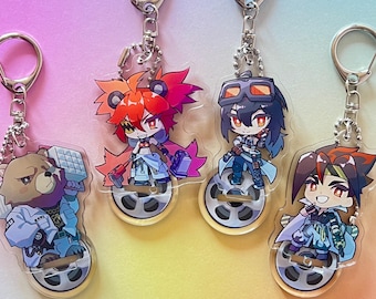 Zenless Zone Zero - Acrylic Charms - Grace, Koleda, Anton