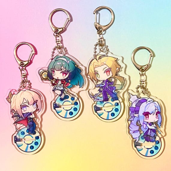 Zenless Zone Zero - Acrylic Keychains - All Characters ZZZ Charms