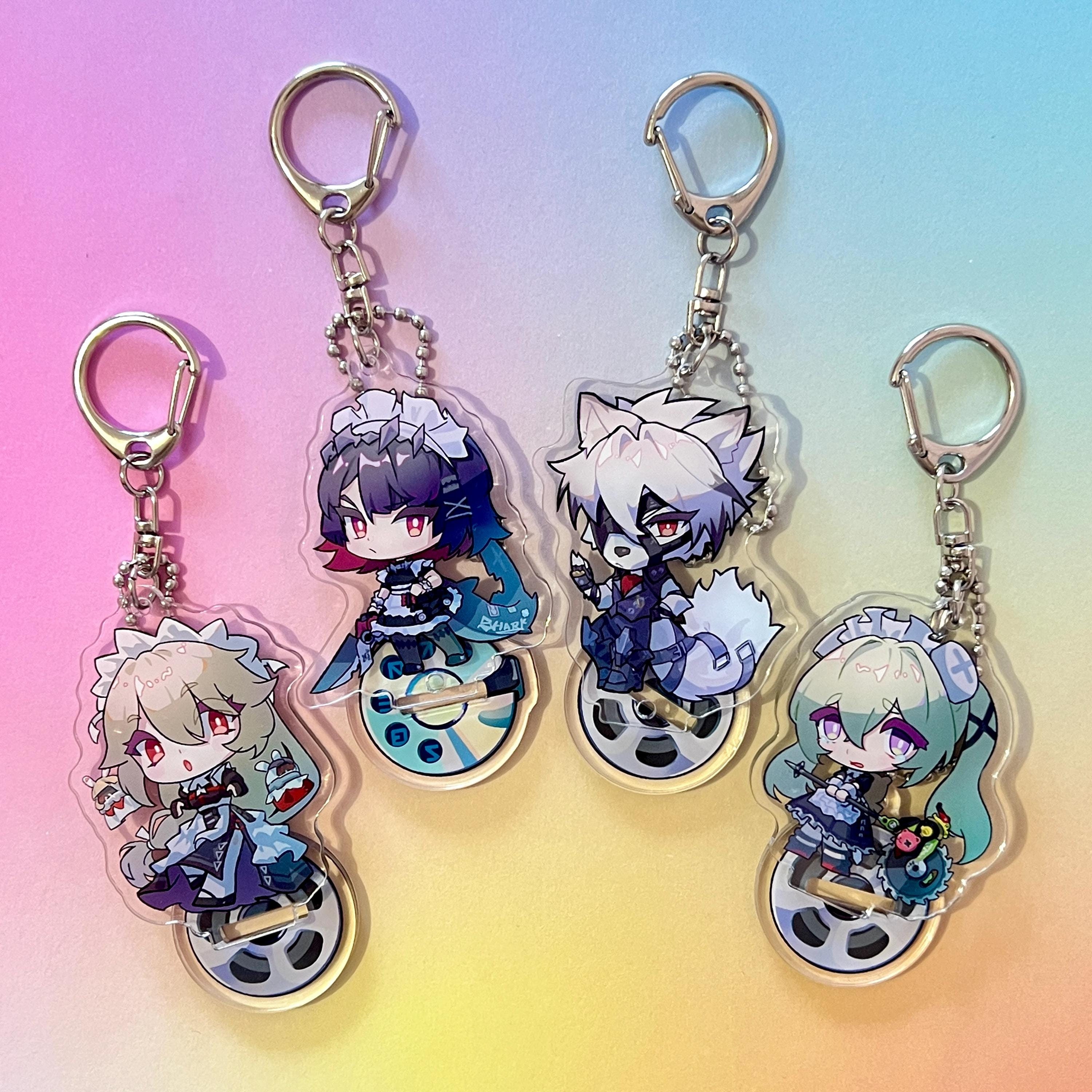 Zenless Zone Zero - Acrylic Charms - Ellen Joe, Von Lycaon, Corin