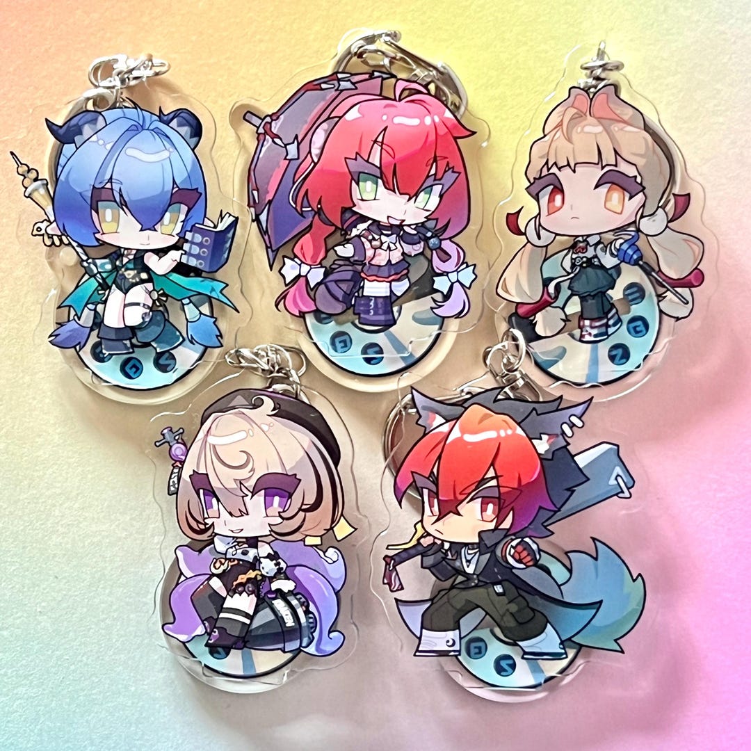 Zenless Zone Zero - Acrylic Charms - Alice, Komano, Yuzuha