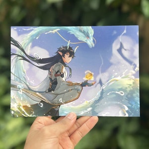 Honkai Star Rail Dan Heng Imbibitor Lunae Print