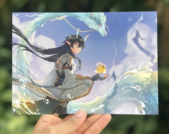 Honkai Star Rail Dan Heng Imbibitor Lunae Print
