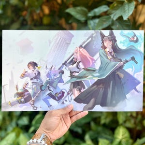 Zenless Zone Zero Section 6 Print - Miyabi, Yanagi, Soukaku, Harumasa & Agent Gulliver