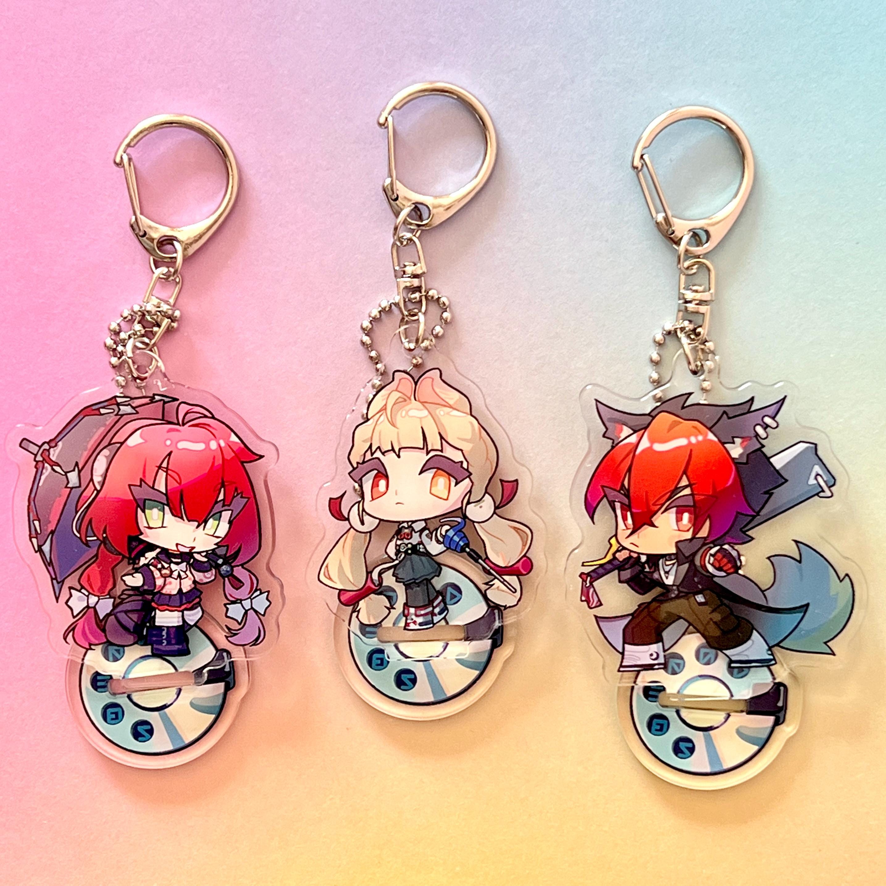 Zenless Zone Zero - Acrylic Charms - Alice, Komano, Yuzuha