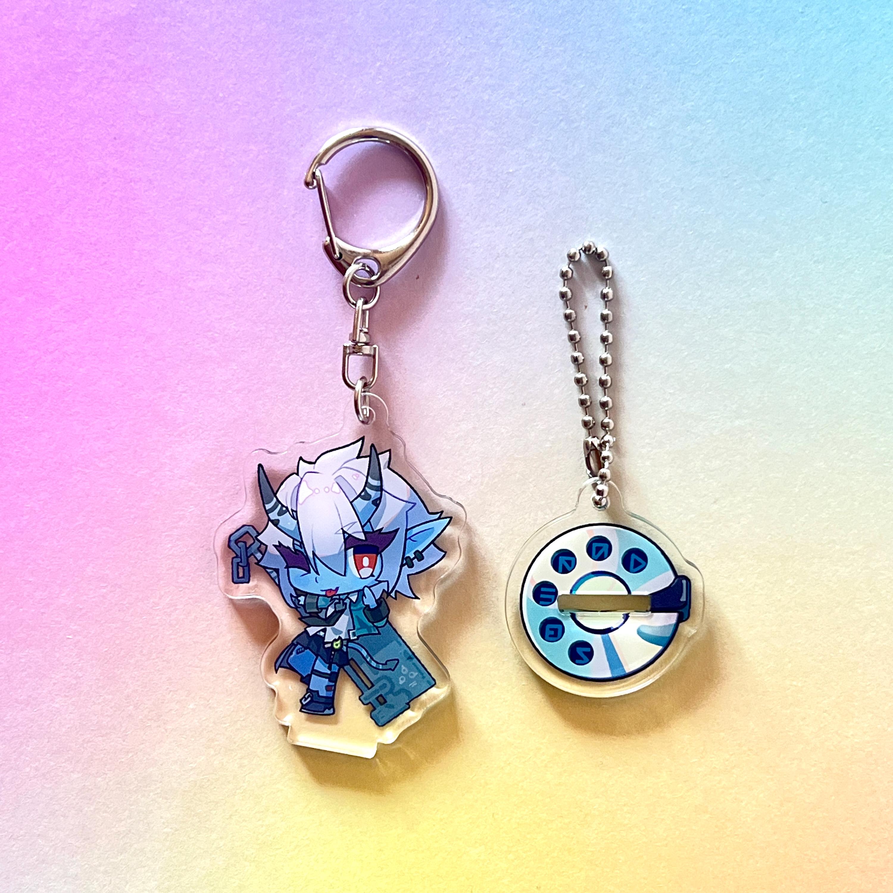 キーホルダー・アクリルキーホルダー Why so Serious Crimson Dancer String Zenless Zone Zero - Acrylic Charms - Harumasa, Miyabi