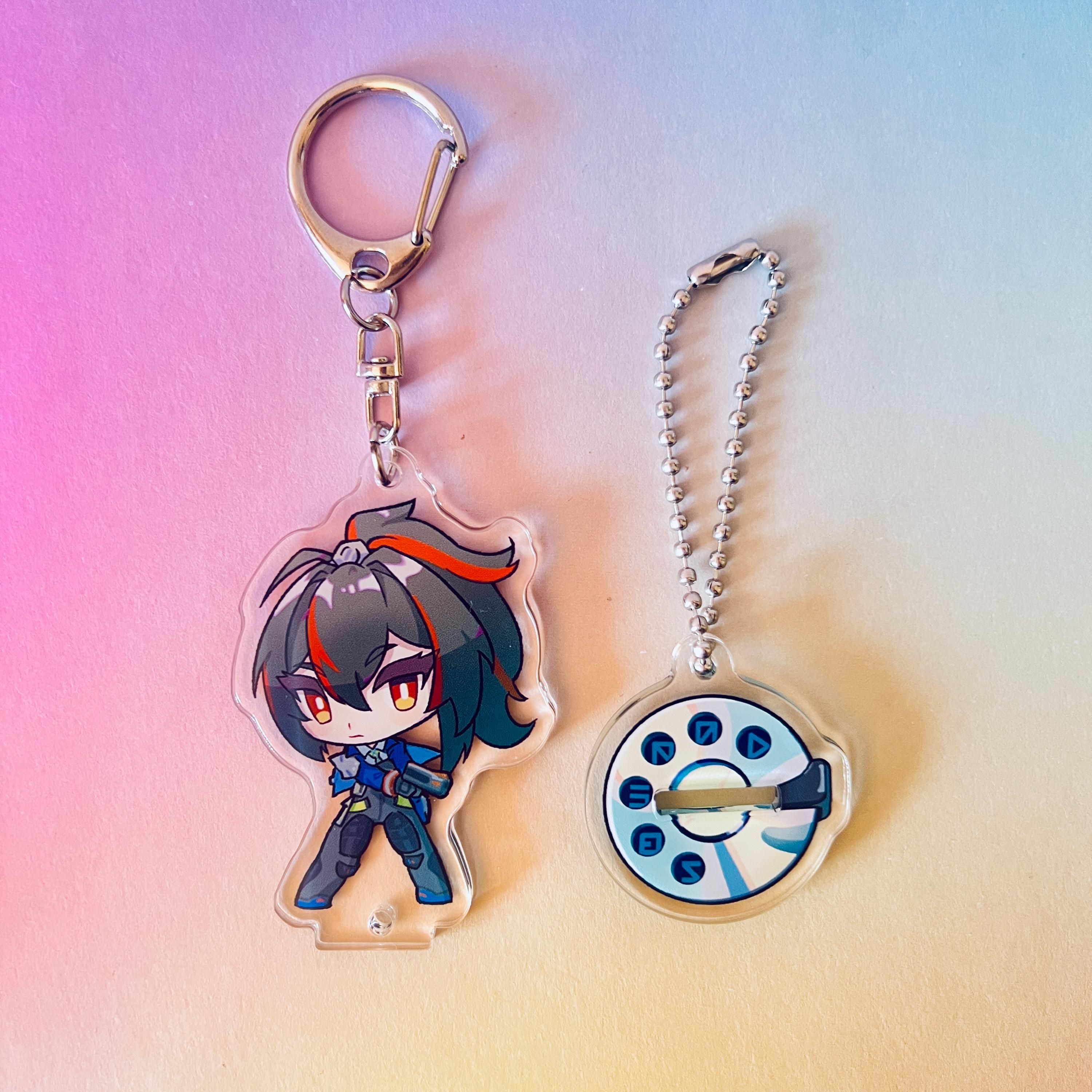 Zenless Zone Zero - Acrylic Charms - Jane Doe, Seth, Zhuyuan