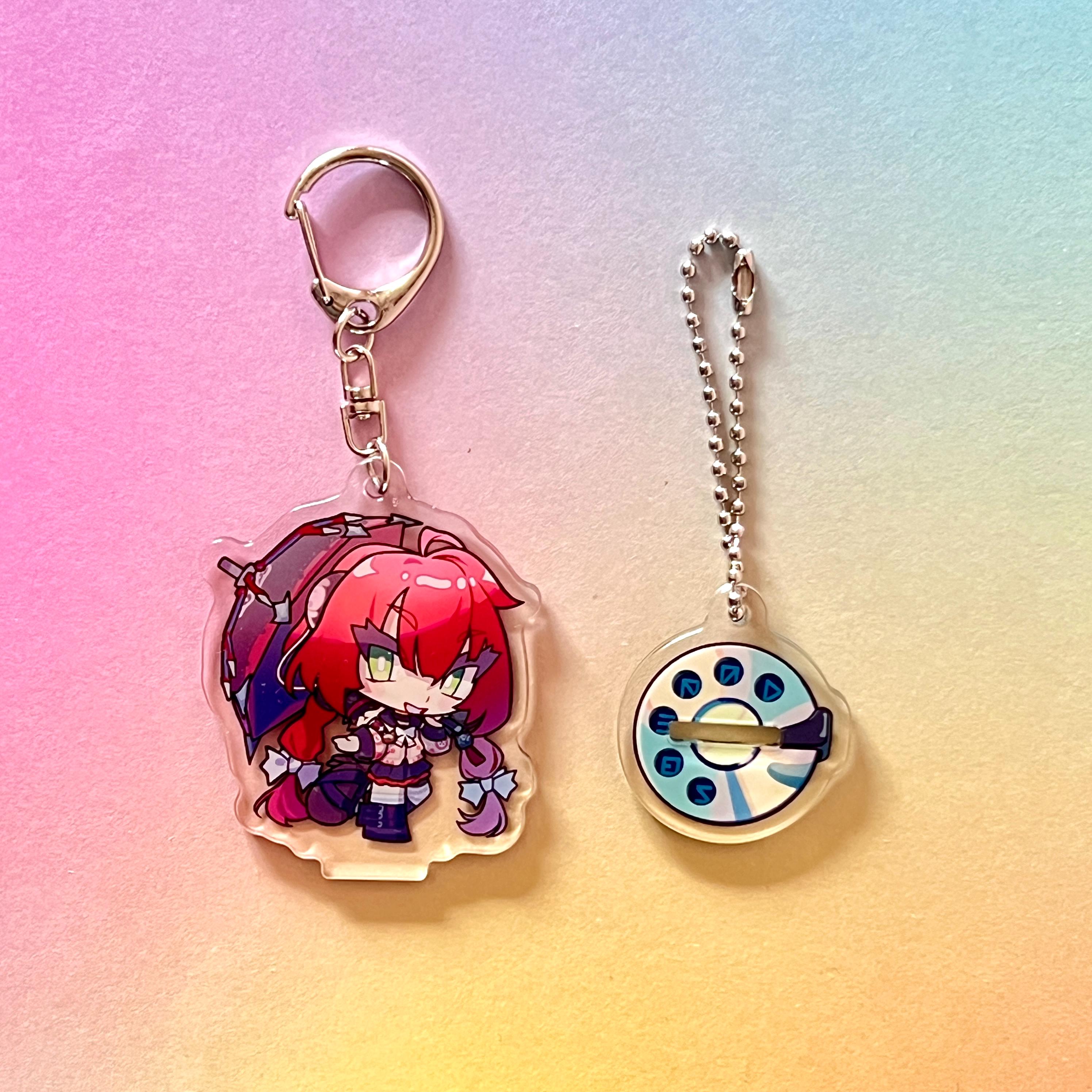 Zenless Zone Zero - Acrylic Charms - Alice, Komano, Lucia, Yidhari
