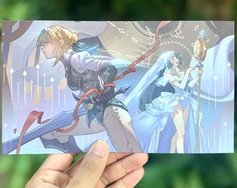 Zenless Zone Zero Astralyn Print - Astra Yao Evelyn Banner Foil - Etsy