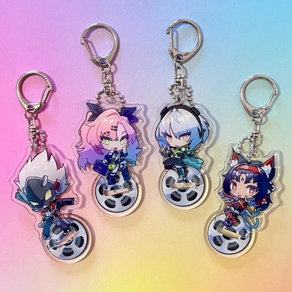 Zenless Zone Zero - Acrylic Charms - Billy Kid, Nicole, Anby