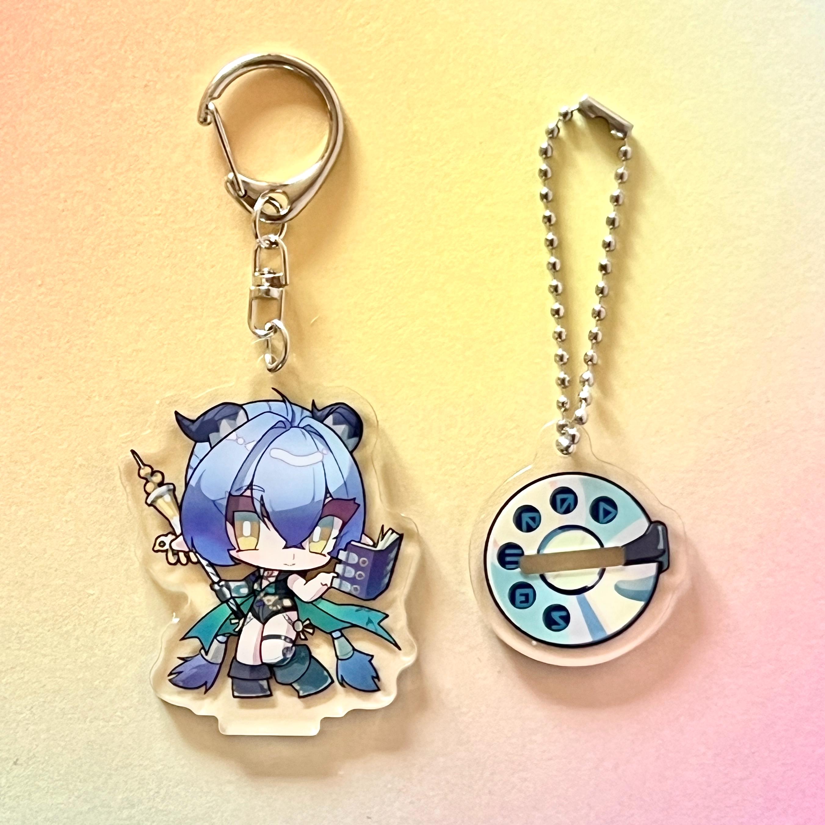 Zenless Zone Zero - Acrylic Charms - Alice, Komano, Lucia, Yidhari