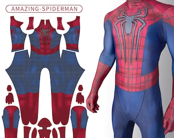 Custom Cosplay Jumpsuit Costume Commission Service,Cosplay The-Amazing-Spider-Man,Full Bodysuit with Headgear