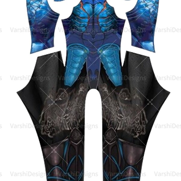 Personalized Jumpsuit,Custom Cosplay Costume,Game Cosplay Tekken 8 Yoshimitsu for Men,Cosplay Bodysuit