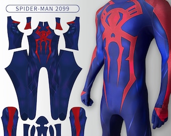Custom Spider-Man 2099 Cosplay Jumpsuit Costume