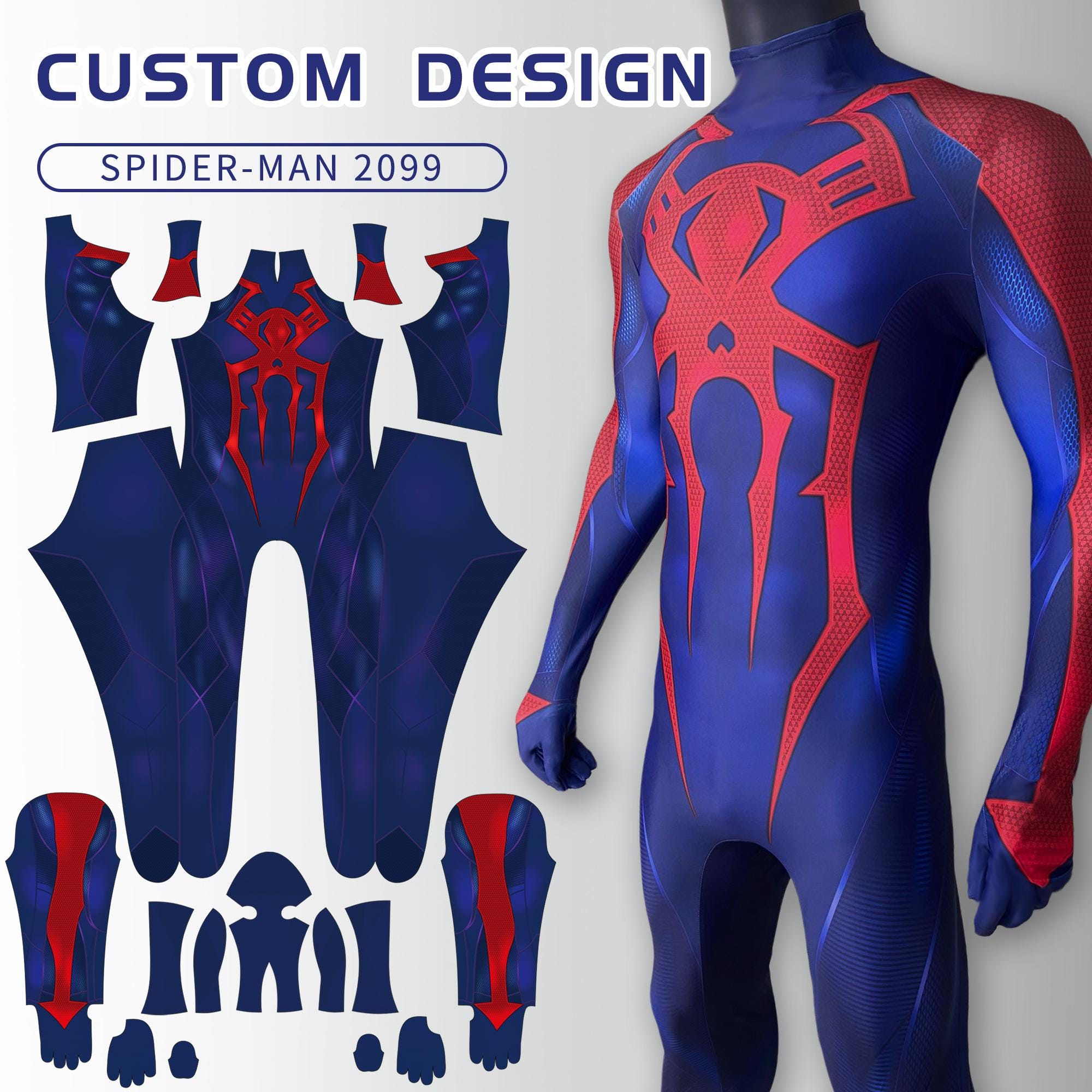 最終価格 スパイダーマン2099 コスチュームセット スパイダーマン:アクロス・ザ・スパイダーバース スパイダーマン2099