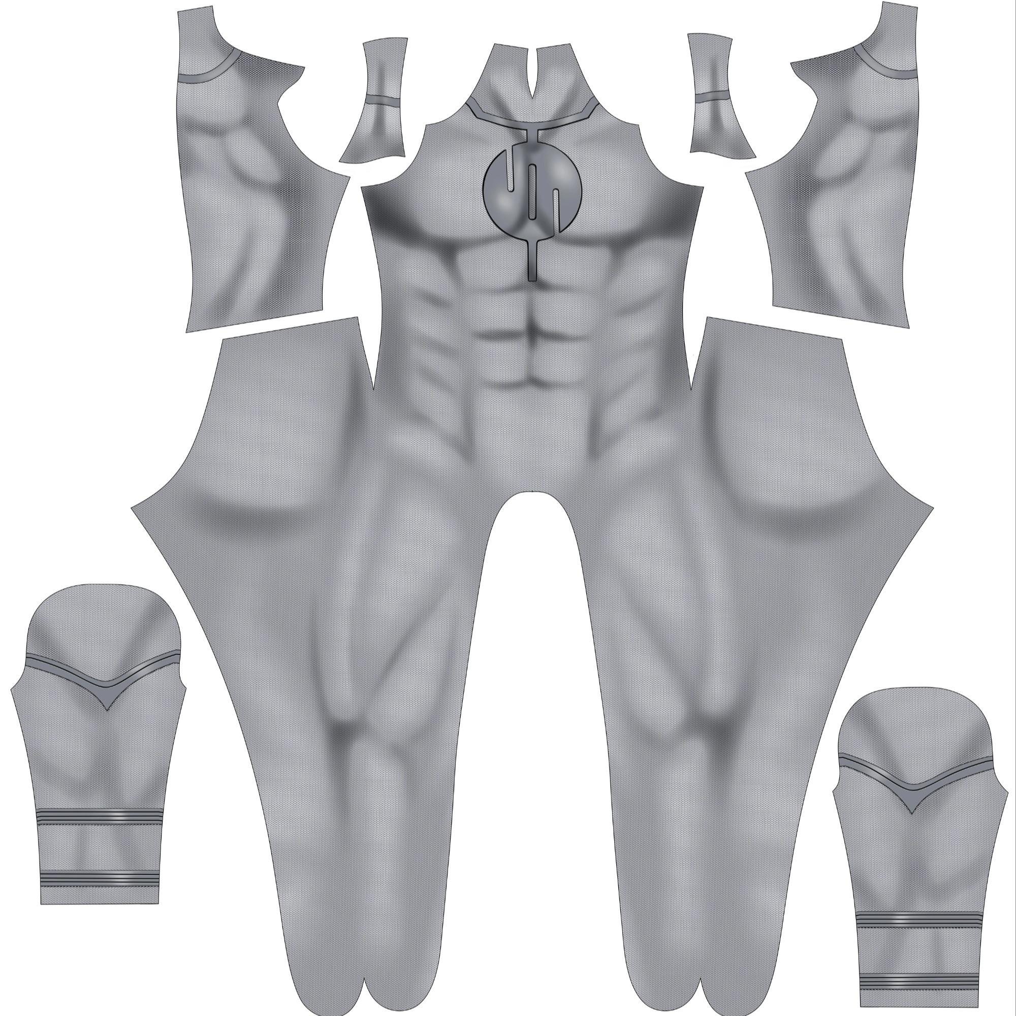 Viltrumite Muscle Jumpsuit,Custom Cosplay Jumpsuit for Men Costume Commission Service,Cosplay Bodysuit Cosplay Game Character Jumpsuit