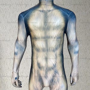 German Shepherd Custom Cosplay Costume,Cosplay Animals Jumpsuit,Personalized Bodysuit for Men,Animals Bodysuits Costumes,Pet Suit Handmade
