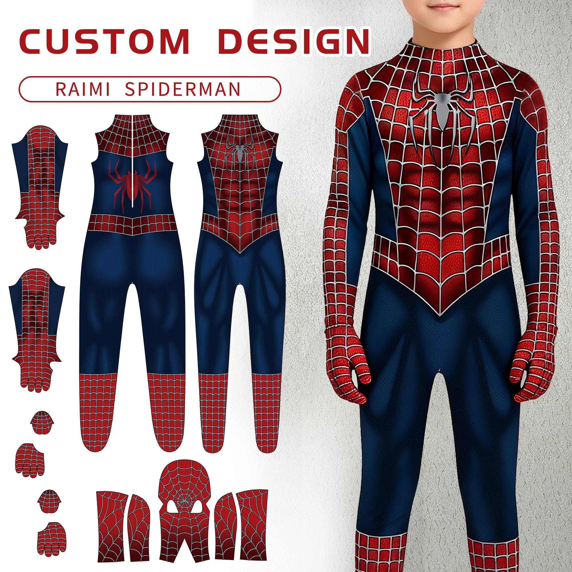 スパイダーマン コスチュームサム・ライミ Spider-Man Spiderman raimi suit - Etsy 日本