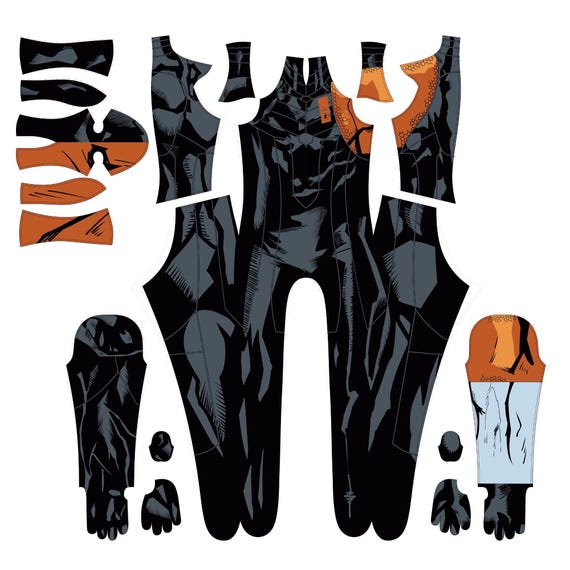 Handmade Deathstroke Cosplay Jumpsuit, Custom Costume - Etsy