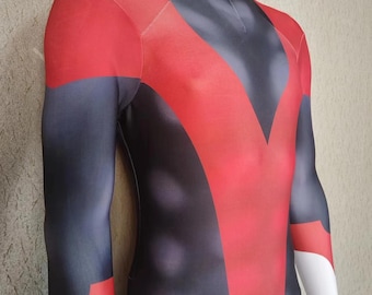 Custom Cosplay Costume,Cosplay Nightcrawler X-Men,Personalized Onesies Bodysuit