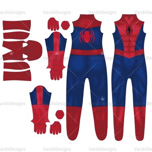 Disfraz de cosplay personalizado, disfraz de Spider-Man Universal Live, traje de cuerpo personalizado, disfraces personalizados para niños, mono de Spider-Man para niños