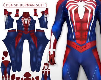 Spider-Man Custom Cosplay Jumpsuit Costume Commission Service,Cosplay Spider-man,Full Bodysuit with Headgear