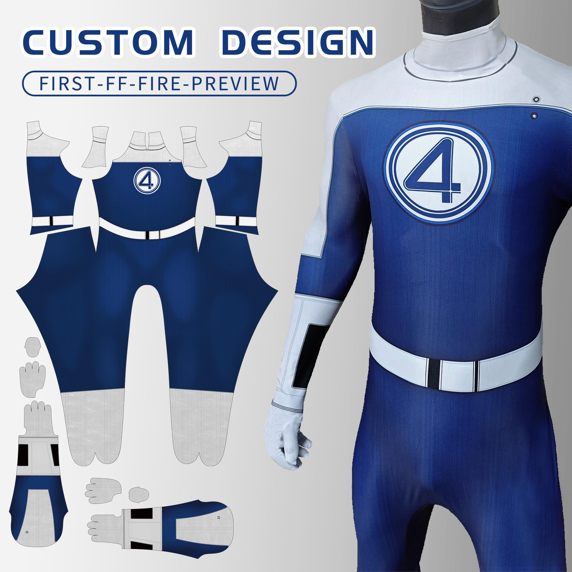ファンタスティックフォー スーツ風ジャケット Fantastic four costume - Etsy 日本