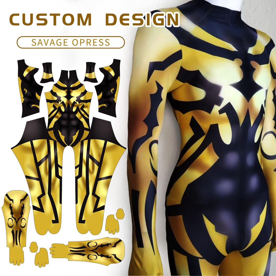 Tailored Costume Bodysuit,cosplay Savage Opress Jumpsuit Commission ...
