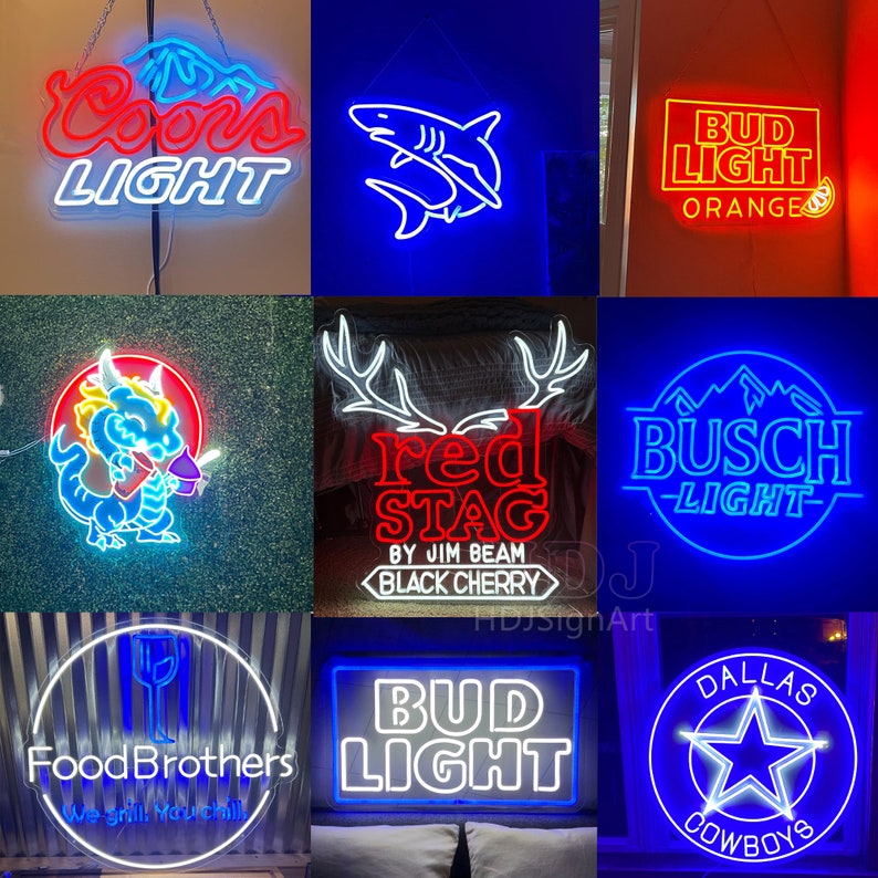 Neon Bar Sign, Custom Logo Neon Sign,neon Beer Sign,led Bar Neon Signs