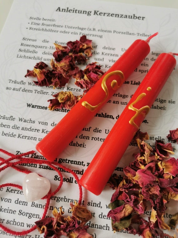 Liebeszauber Kerzenzauber Ritual Bindezauber