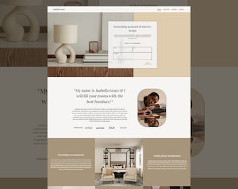 Plantilla de blog femenino ISABELLA Tema de WordPress para blogueros Fotógrafos Portafolio de diseñador de temas infantiles Minimal Kadence Totalmente responsivo