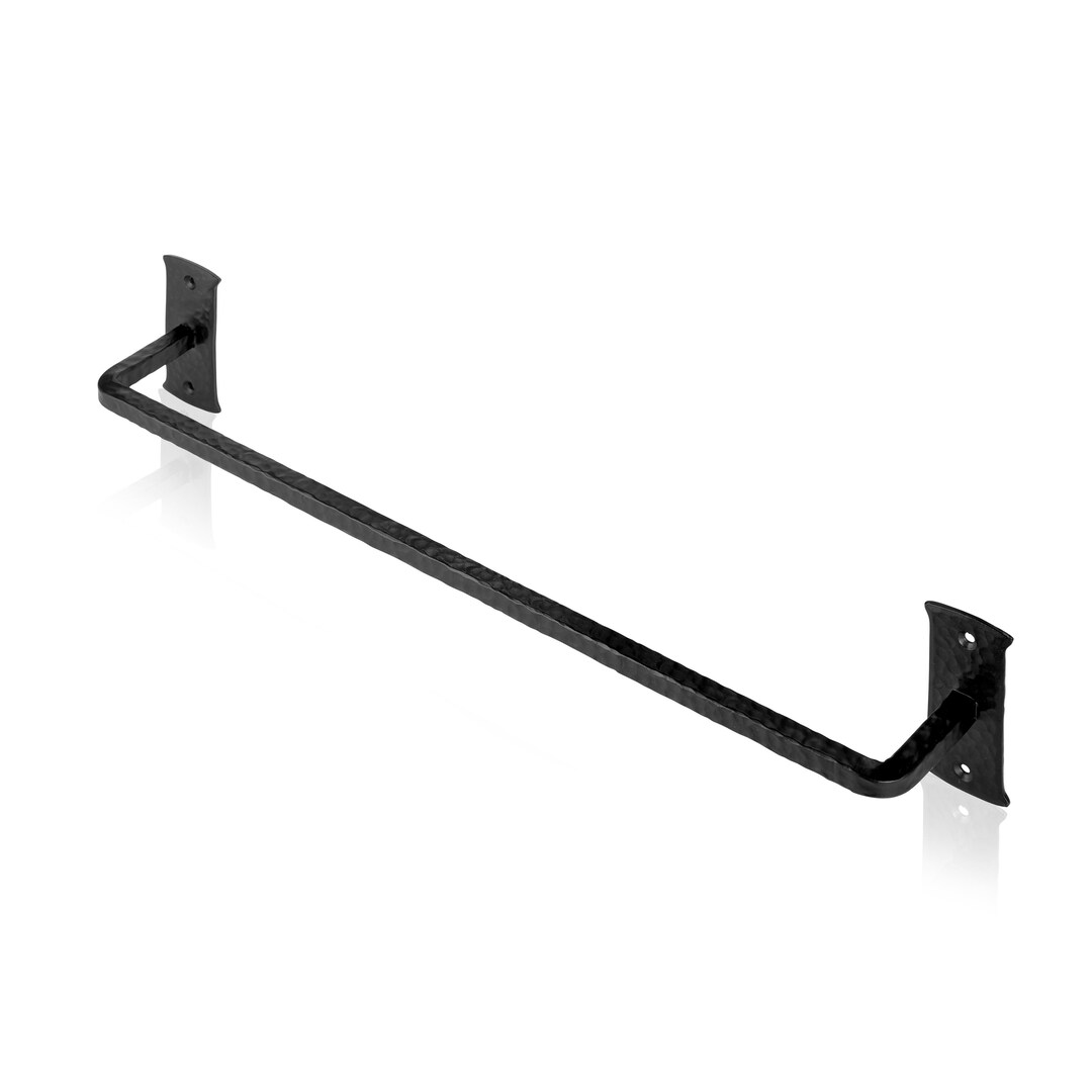 Blacksmith Handmade Towel Rail Wrought Iron Wall Mounted Suitable for