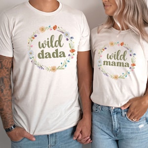 Wild One Wildflower Birthday Shirt, Family Matching 1st Birthday